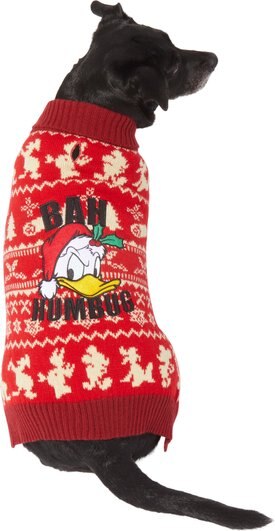 Disney Donald Duck "Bah Hambug" Dog & Cat Sweater Disney