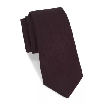 Однотонный шелковый галстук ISAIA