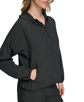 Женский светоотражающий пуловер с молнией до половины длины Calvin Klein