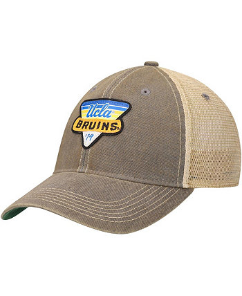 Мужская серая бейсболка UCLA Bruins Legacy Point Old Favorite Trucker Snapback Hat Legacy Athletic