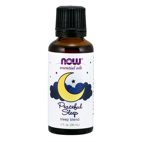 NOW Essential Oils Peaceful Sleep — 1 жидкая унция NOW Foods