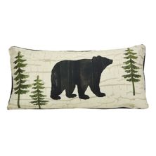Donna Sharp Painted Bear Decorative Pillow Donna Sharp