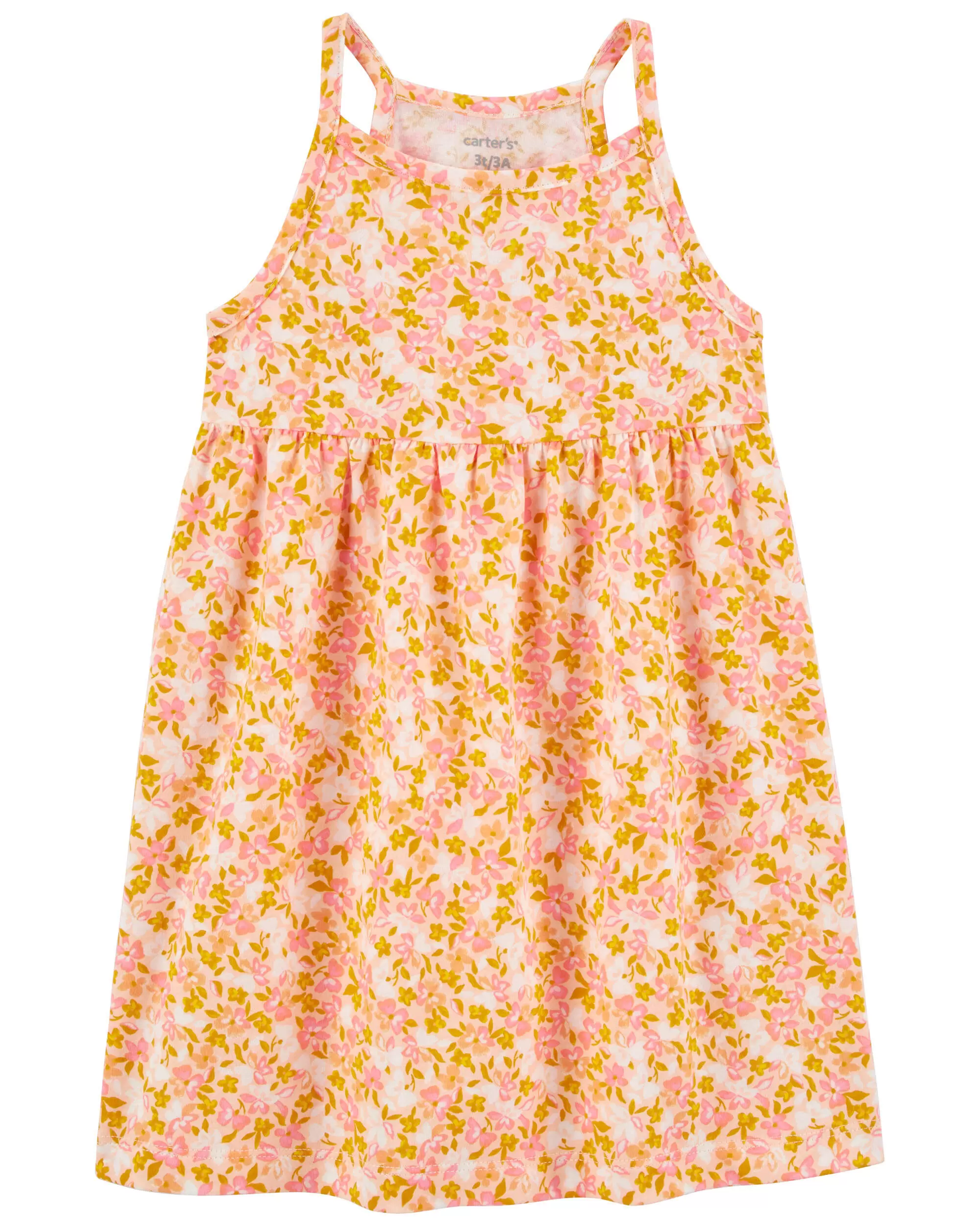 Платье-майка с цветочным принтом для малышей Carter's