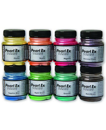 Pearl Ex Mica Pigment Set, 8-Colors Jacquard