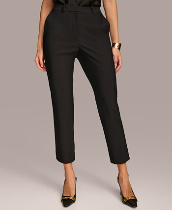 Женские брюки прямого кроя для карьеры Donna Karan New York