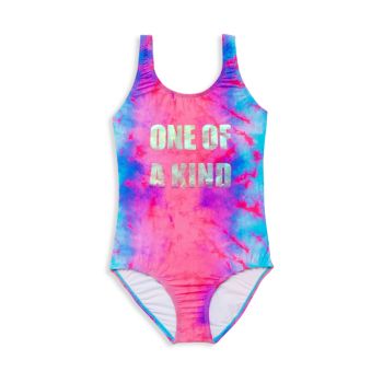 Little Girl's &amp; Girl's One-Of-A-Kind One-Piece Swimsuit PQ