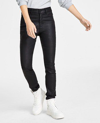 Женские джинсы скинни из денима с карманами и покрытием DKNY