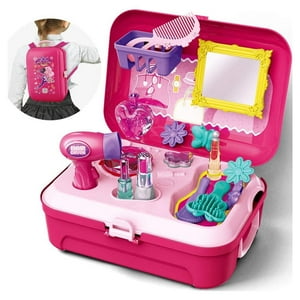 Girls Pretend Play Makeup Set for Children, Kids Make it Up for Little Girls Princess Toys for Toddlers Girl - Ages 1 & up Qishi