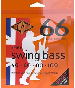 Rotosound SM66 Swing Bass 66 стальные гибридные струны для бас-гитары (40 60 80 100) ROTOSOUND