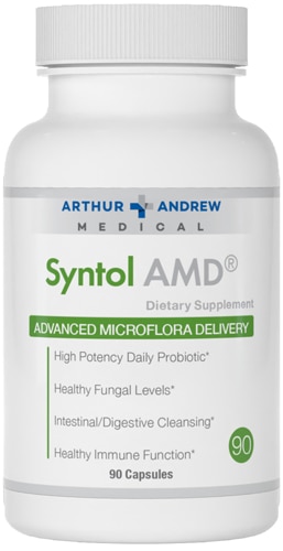 Syntol AMD, Улучшенная доставка микрофлоры - 500 мг - 90 капсул - Arthur Andrew Medical Arthur Andrew Medical