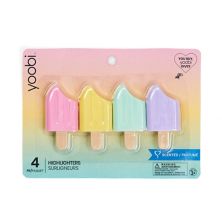 Yoobi Mini Highlighters Multicolor Popsicle Yoobi