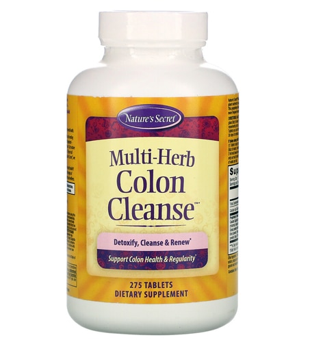 Multi-Herb Colon Cleanse™ -- 275 Tablets (Таблетки) Nature's Secret