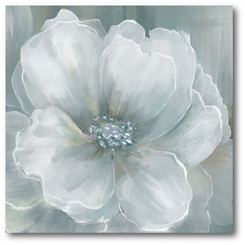 Картина на холсте "Серый цветок II" - 30 "x 30" Courtside Market