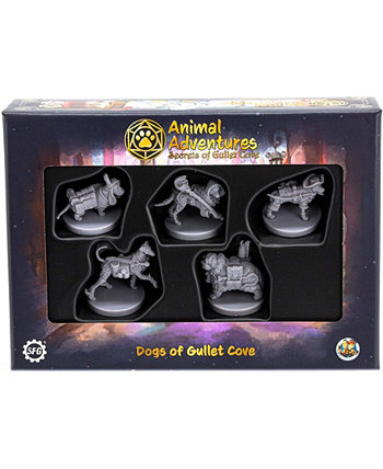 Secrets of Gullet Cove, Dogs of Gullet Cove Set, 5 Pieces Animal Adventure