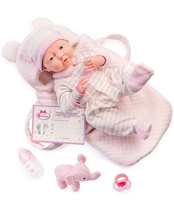 Набор тканевых корзин для детских кукол La Newborn 15.5 ", 9 предметов JC Toys