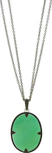 Ожерелье с двойной цепочкой в индустриальном стиле Freida Rothman