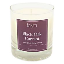 Feya Candle Black Oak Currant 6.5-oz. Soy Candle Feya Candle