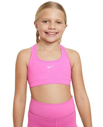 Спортивный бюстгальтер с галочкой для больших девочек Nike