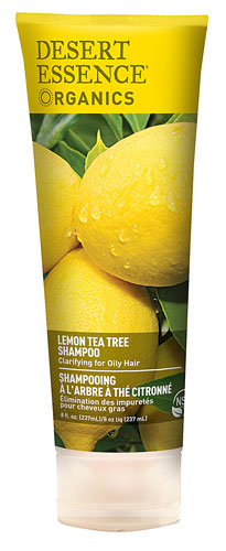 Органический шампунь Desert Essence с лимоном и чайным деревом -- 8 жидких унций Desert Essence