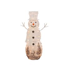 4 фута Светодиодный декор пола снеговика GERSON & GERSON