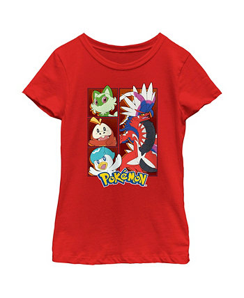 Girl's Pokemon Koraidon Group  Child T-Shirt Nintendo