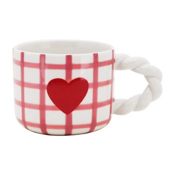 Celebrate Together™ Valentine's Day Plaid Heart Mug Celebrate Together