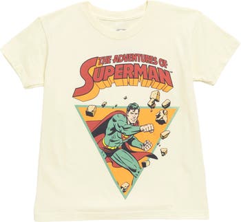 DC Superman Adventures Graphic T-Shirt Mighty Fine