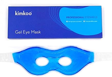 Gel (Гель) Eye Mask Cold Pads&Cool Compress for Puffy Eyes and Dry Eye,Cooling Eye Ice Masks Gel Bead*1 Kimkoo