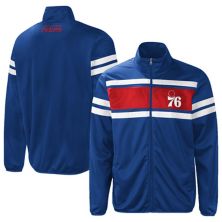 Мужская спортивная куртка G-III Sports by Carl Banks Royal Philadelphia 76ers Power Pitcher с молнией во всю длину G-III