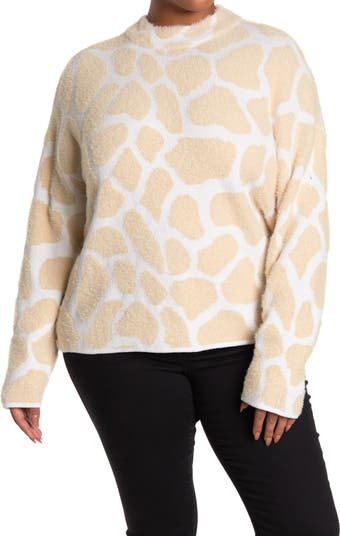 Жаккардовый свитер с рисунком жирафа CASLON®