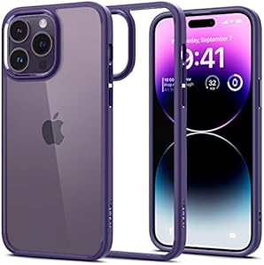 Чехол Ultra Hybrid для iPhone 14 Pro (2022) - Защита уровня Military, цвет Abyss Green, антивозрастной Spigen