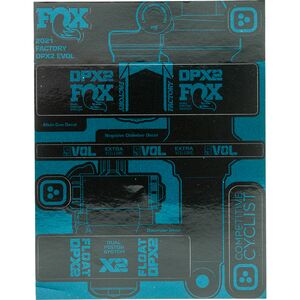 Набор наклеек Fox DPX2 Stikrd