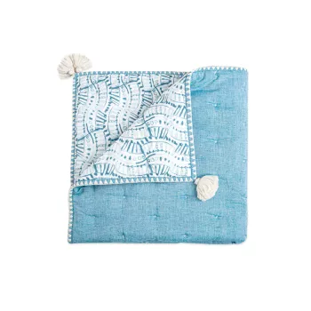 Детское стеганое одеяло «Каспий» Crane Baby