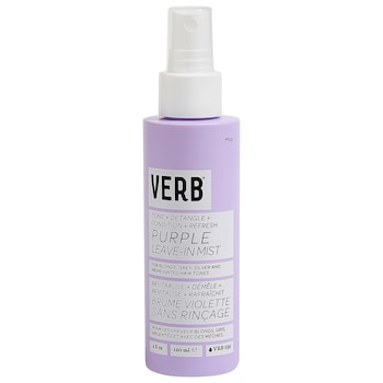 Фиолетовый несмываемый спрей для укладки волос Verb