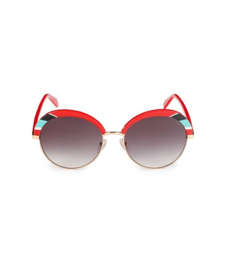 Круглые солнцезащитные очки 57 мм Emilio Pucci