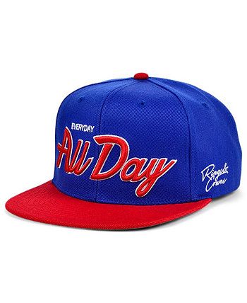 Men's Royal and Red All Day Everyday Snapback Hat Rings & Crwns