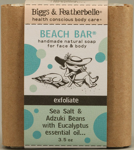 Отшелушивающее мыло Beach Bar — 3,5 унции Biggs & Featherbelle