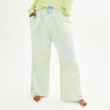 Расклешенные пижамные брюки больших размеров Sonoma Goods For Life® SONOMA