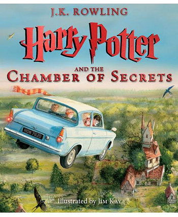 Гарри Поттер и Тайная комната: иллюстрированное издание (серия о Гарри Поттере № 2) Дж. К. Роулинг Barnes & Noble