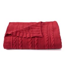 Пледы VCNY Dublin Cable Knit Throw VCNY HOME