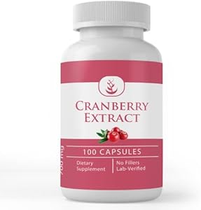 PURE ORIGINAL INGREDIENTS Cranberry Extract, (100 Capsules) Always Pure, No Additives Or Fillers, Lab Verified Pure Original Ingredients