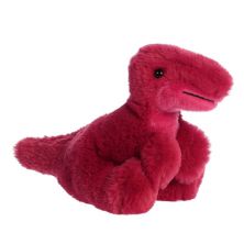 Aurora Small Red Mini Flopsie 8&#34; Velociraptor Adorable Stuffed Animal Aurora