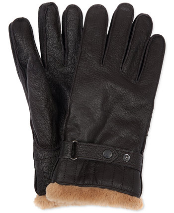Мужские кожаные универсальные перчатки Barbour