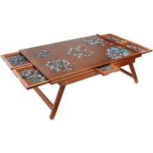 Деревянная доска-головоломка Jumbl, 1500 штук, деревянный стол-головоломка 27 x 35 дюймов с ножками Jumbl