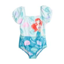 Цельный купальник для маленьких девочек Disney's The Little Mermaid Ariel Licensed Character