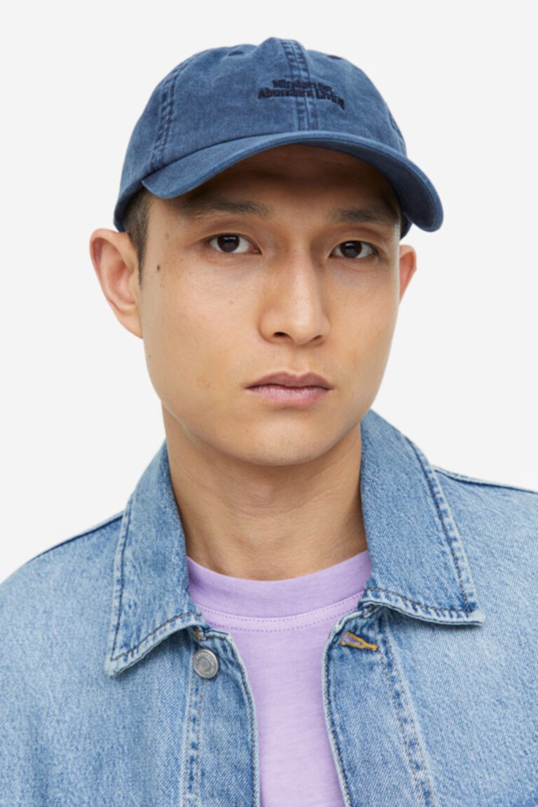 Хлопковая кепка с вышивкой H&M