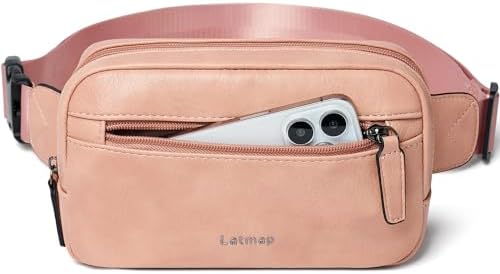 Сумка поясная LATMAP 2L Everywhere Belt Bag малый модный кроссбоди водонепроницаемый для женщин бежевый LATMAP