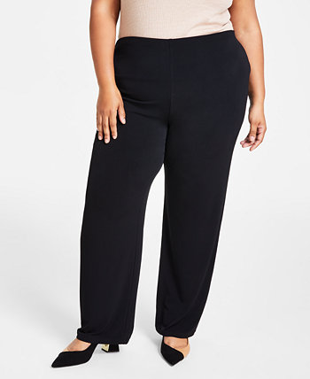 Широкие брюки больших размеров Plus и Petite, созданные для Macy's J&M Collection