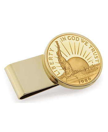 Золотая многослойная золотая монета из нержавеющей стали American Coin Treasures