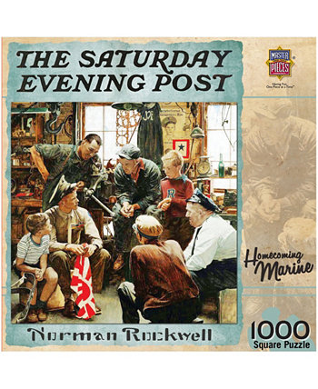 The Saturday Evening Post - Морской пехотинец возвращения домой - головоломка из 1000 элементов MasterPieces